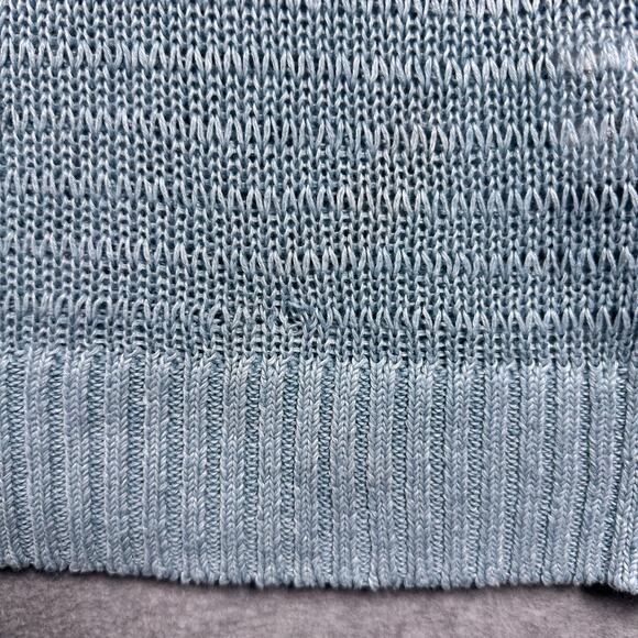 Madewell Linen Knit Tank Baby Blue S - Picture 4 of 5